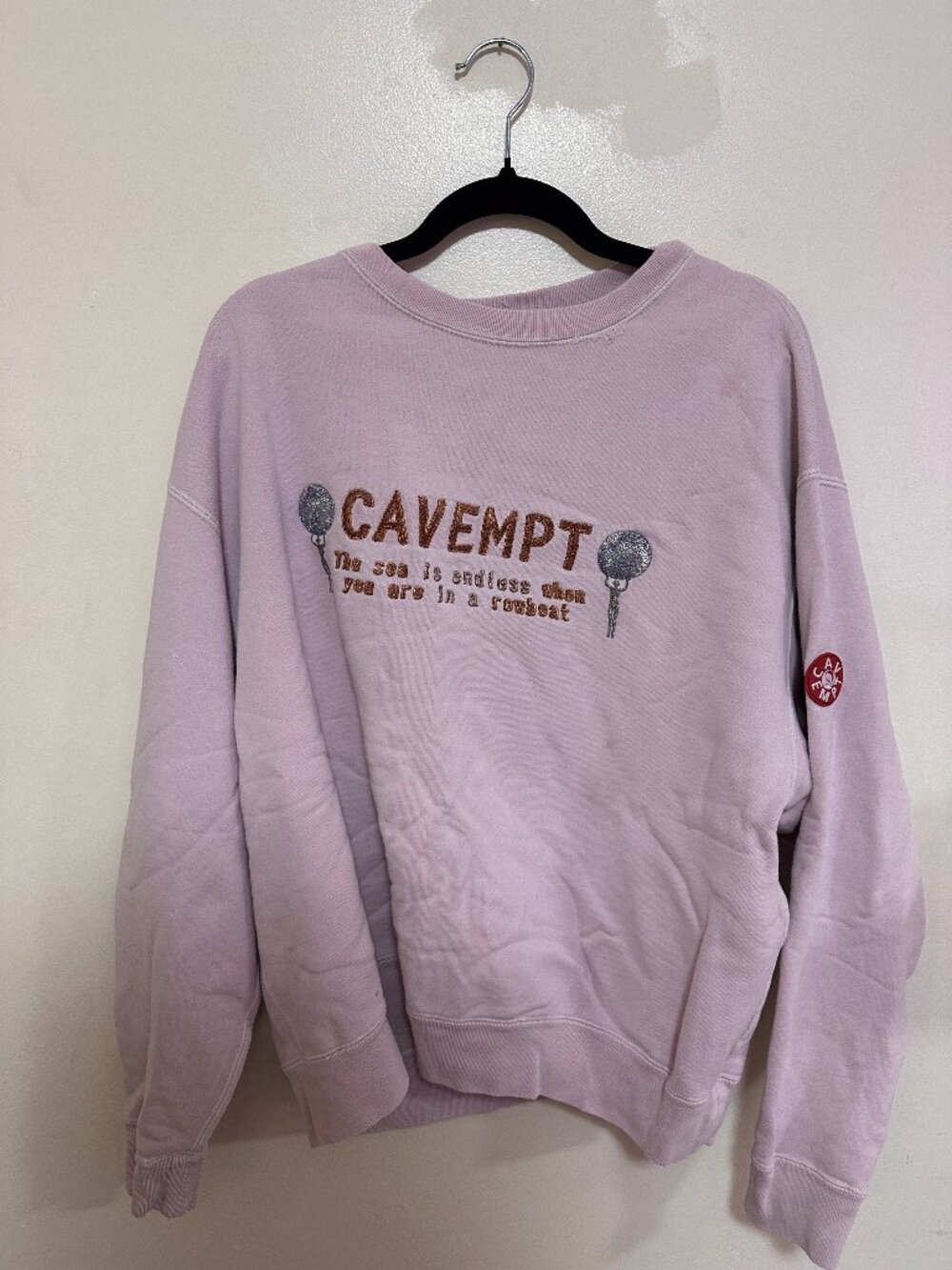 Japanese Designer crewneck - Cav Empt